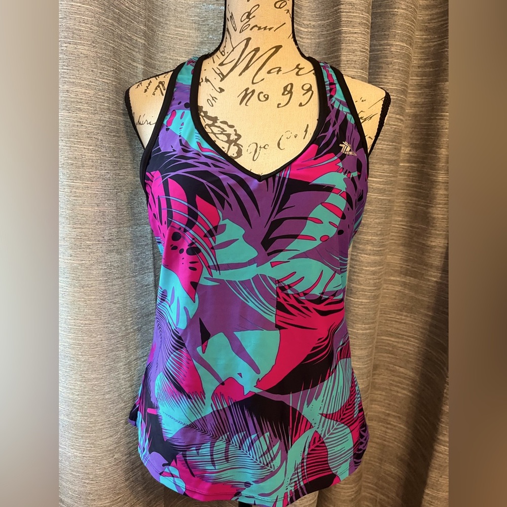 ZeroXposur  Racerback Tankini Excellent Used Condition